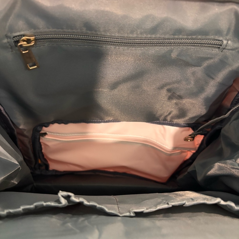 NWT, Rosegin, Diaper Bag, Backpack, Pink, Mint Condition - Picture 7 of 8